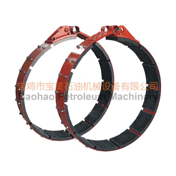 钻机制动带